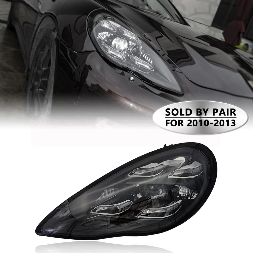 Matrix LED Headlights for Porsche Panamera 970.1/2 Old to New 2010-2016 Upgrade 2022 Plug And Play Front Head Light Auto Lamp