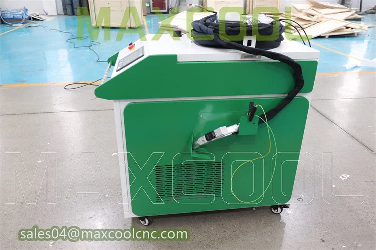 Maxcool Laser 1500W Portable Metal Continuous Handheld Multi Fiber Weld Equipment Laser Welding Machine