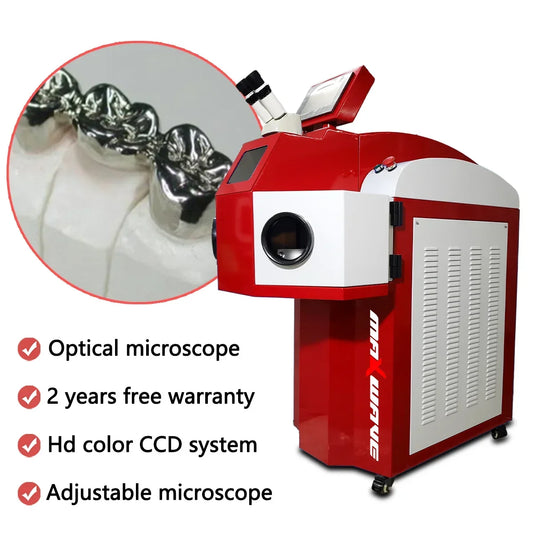 Maxwave 1064nm 200W Laser Welding Equipment Welders Jewelry Earrings Yag Welding Machine For Stainless Steel Gold