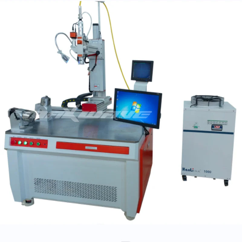 Maxwave CNC Continuous Large Table Fiber Automatic Welding Stainless Steel Metal Parts Equipment Laser Welding Machine