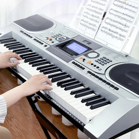 Midi Keyboard Electronic Organ 61 Key Keyboard Learning Electronic Piano Adult Orgue Electronique Electric Instrument WK50EP