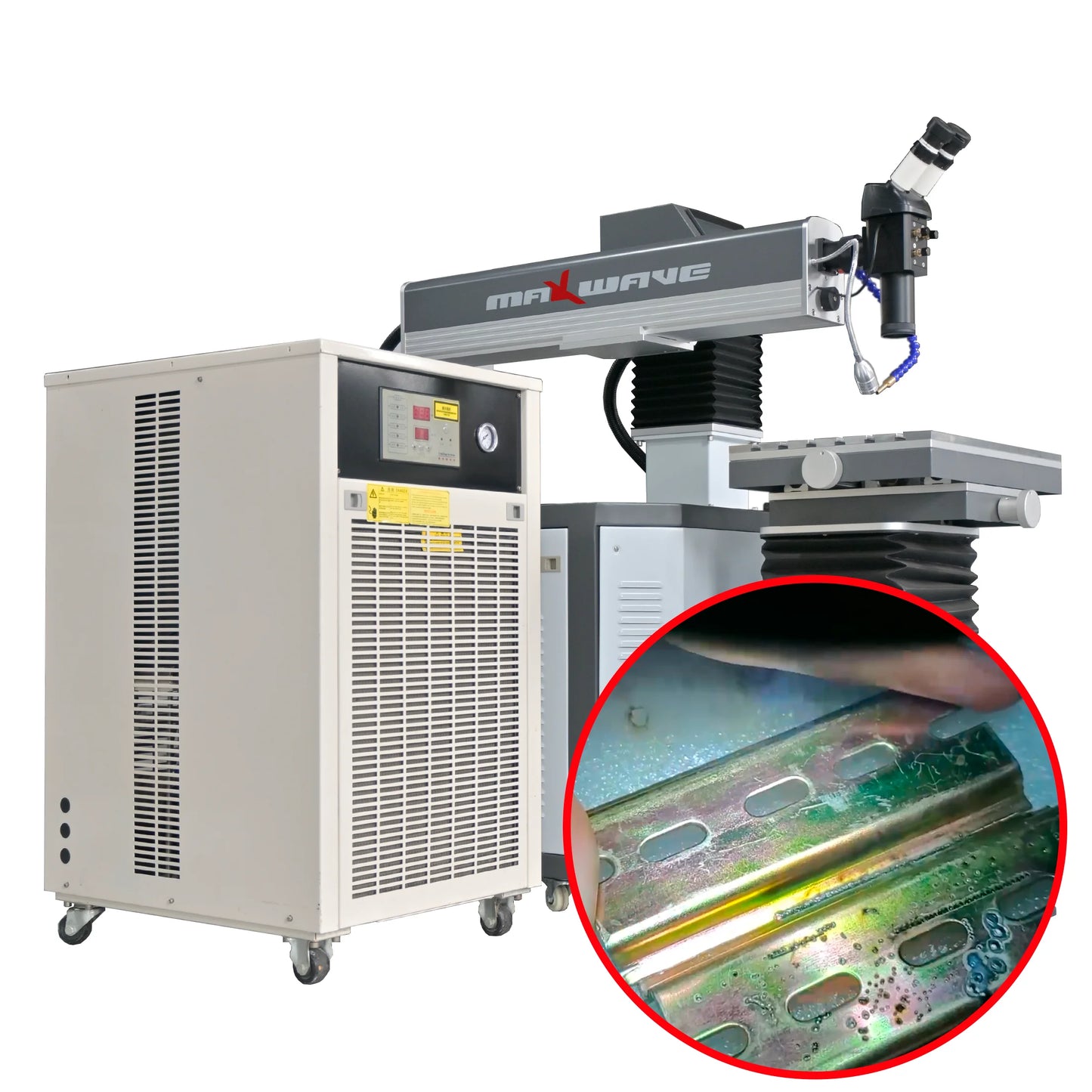 Mold Making and Repair Machine 100J Laser Welding Equipment Touch Screen Spot Welding Laser Soldering Machine for Metal Gold