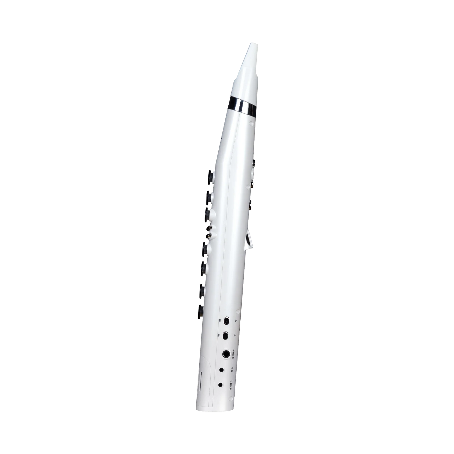 Mooer Wi100 Electric Blowpipe Mini Electronic Saxophone Flute 30 Synthesized Instrument Sounds Wind Synth 7 Keys Intelligent