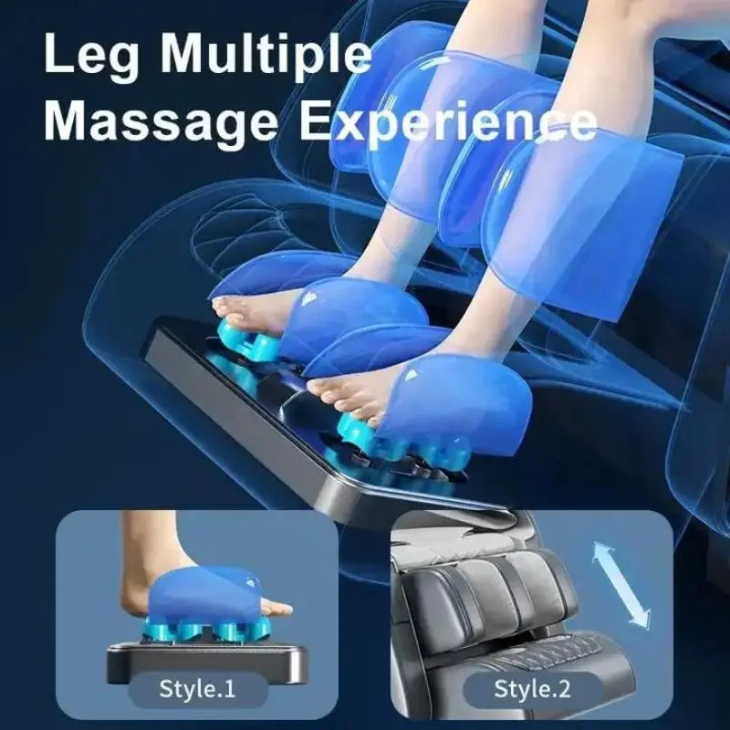 Multi Functional Footrest Adjustable 4d Massage Sessel Health Care Chair Massage Products Heated Office Smart 4D Massage Chair
