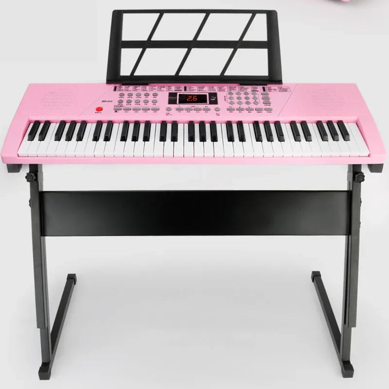 Musical Keyboard Professional Instrument Midi Controller Piano Keyboard Synthesizer Adults Infantil Electronic Piano WWH