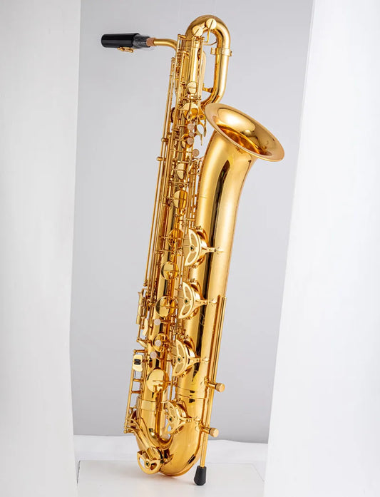 New E Flat Baritone Saxophone Surface Professional Brass Musical Instruments Sax Free Shipping