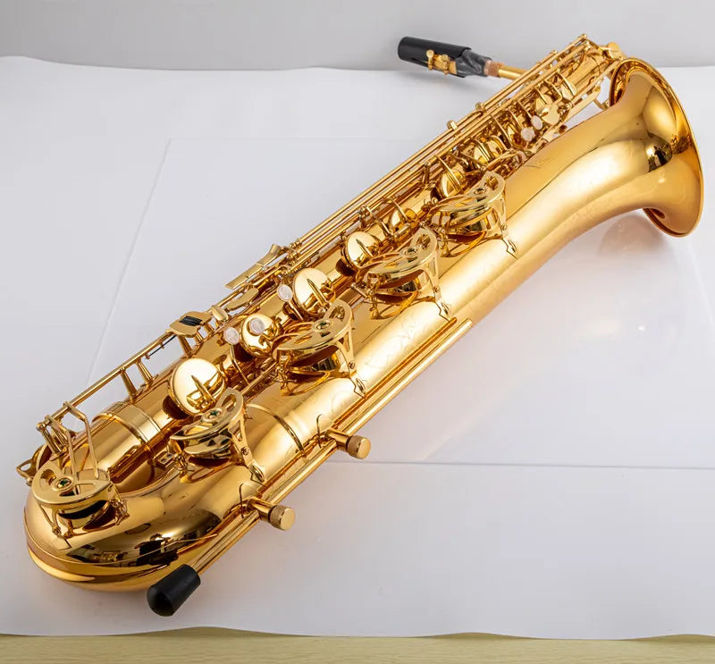 New E Flat Baritone Saxophone Surface Professional Brass Musical Instruments Sax Free Shipping