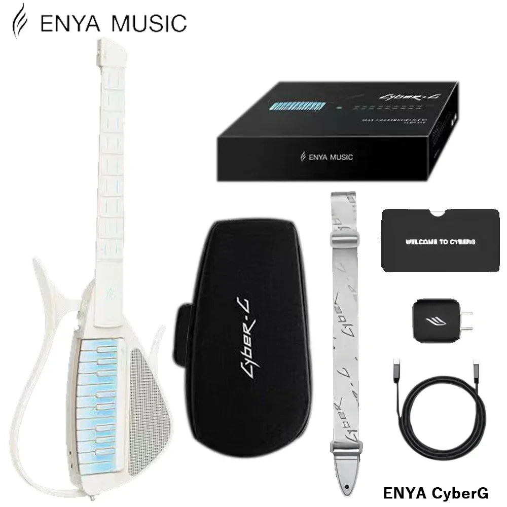 Electronic musical instruments 【New】ENYA CyberG Stringless Guitar Intelligent Playing One Man Band Autostop Piano Electronic Musical Instrument