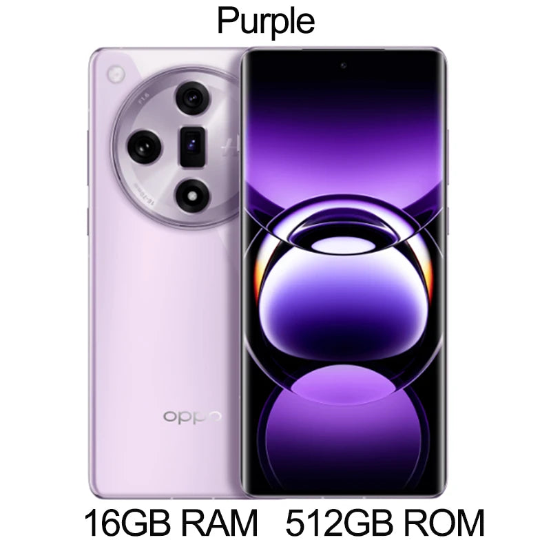 New Original OPPO Find X7 5G Dimensity 9300 6.78" 120Hz OLED 50MP Rear Triple Camera 5000mAh  100W Android14 OTA NFC