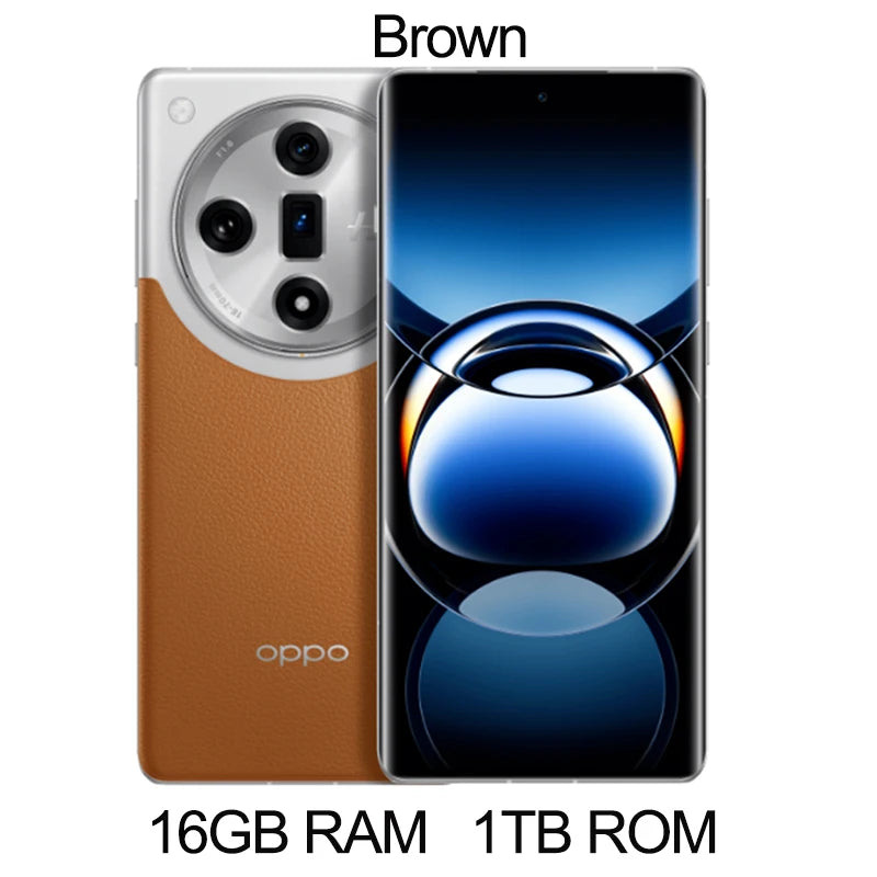 New Original OPPO Find X7 5G Dimensity 9300 6.78" 120Hz OLED 50MP Rear Triple Camera 5000mAh  100W Android14 OTA NFC