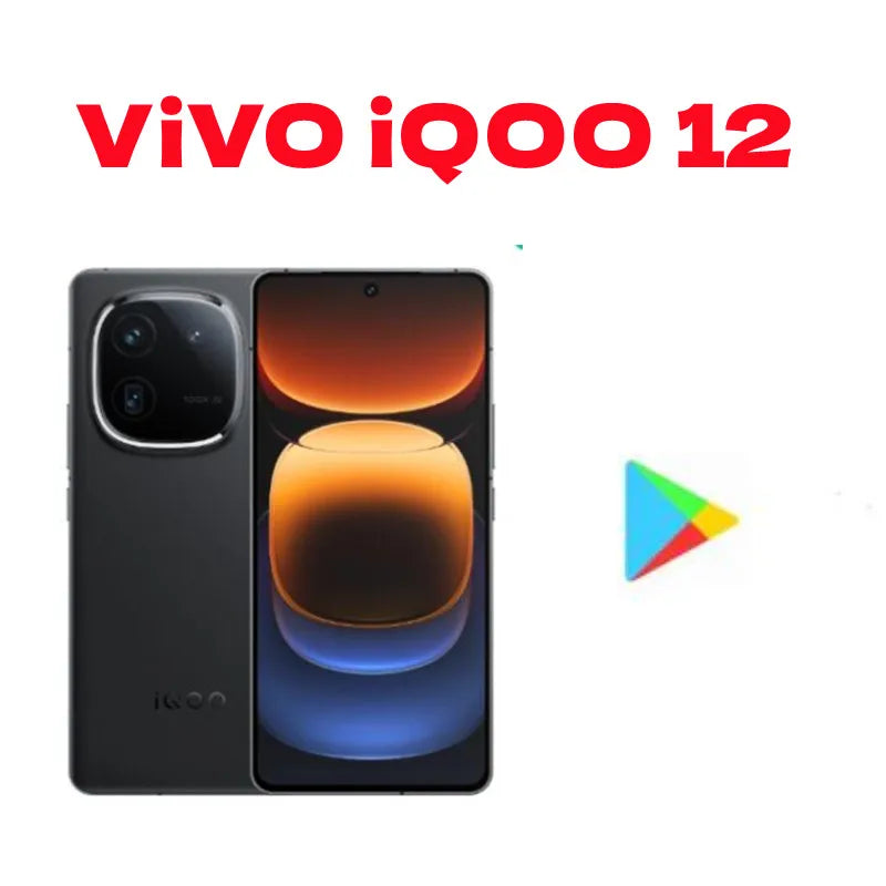New ViVO iQOO 12 5G  6.78'' 144Hz 1.5K AMOLED Screen 5000mAh Battery 120W Super Charge Snapdragon 8 Gen 3 Android 14 NFC OTG