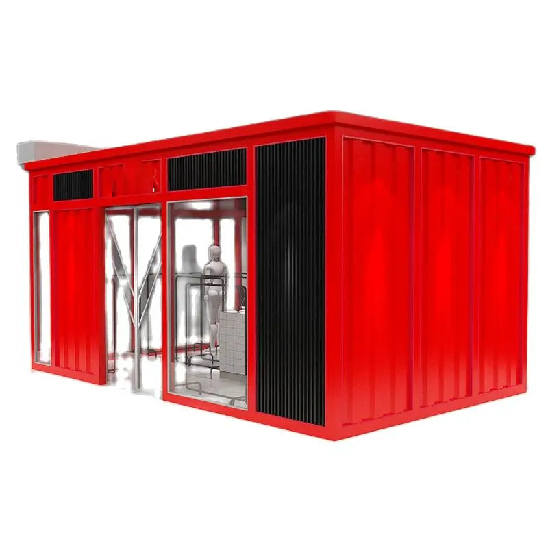 New container mobile house outdoor shop clothing shop milk tea shop coffee shop post station