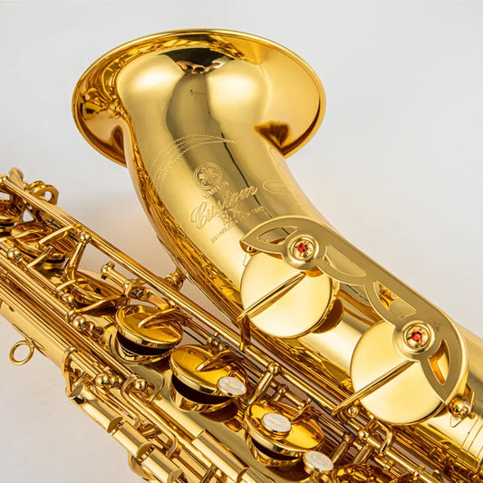 New high quality tenor saxophone Golden tenor saxophone Complete accessories Mouthpiece and case