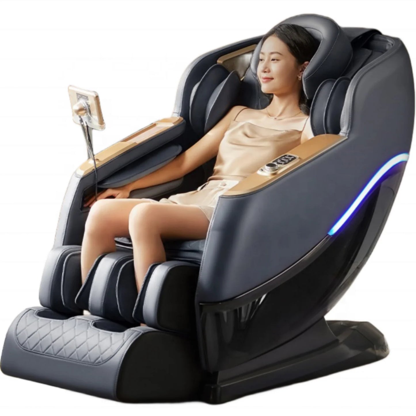 Newest Full Body 4D Electric Luxury Massage Chair Deluxe Zero-gravty AI Smart Health Care Shiatsu 4D Massage Chair Kneading Full