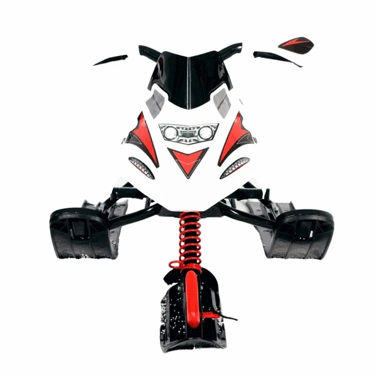 Newest Ski Car for Adults and Kids - Skiing Vehicle Motorcycle, Snowboard, and Snow Sledge. Ski Equipment and Supplies.