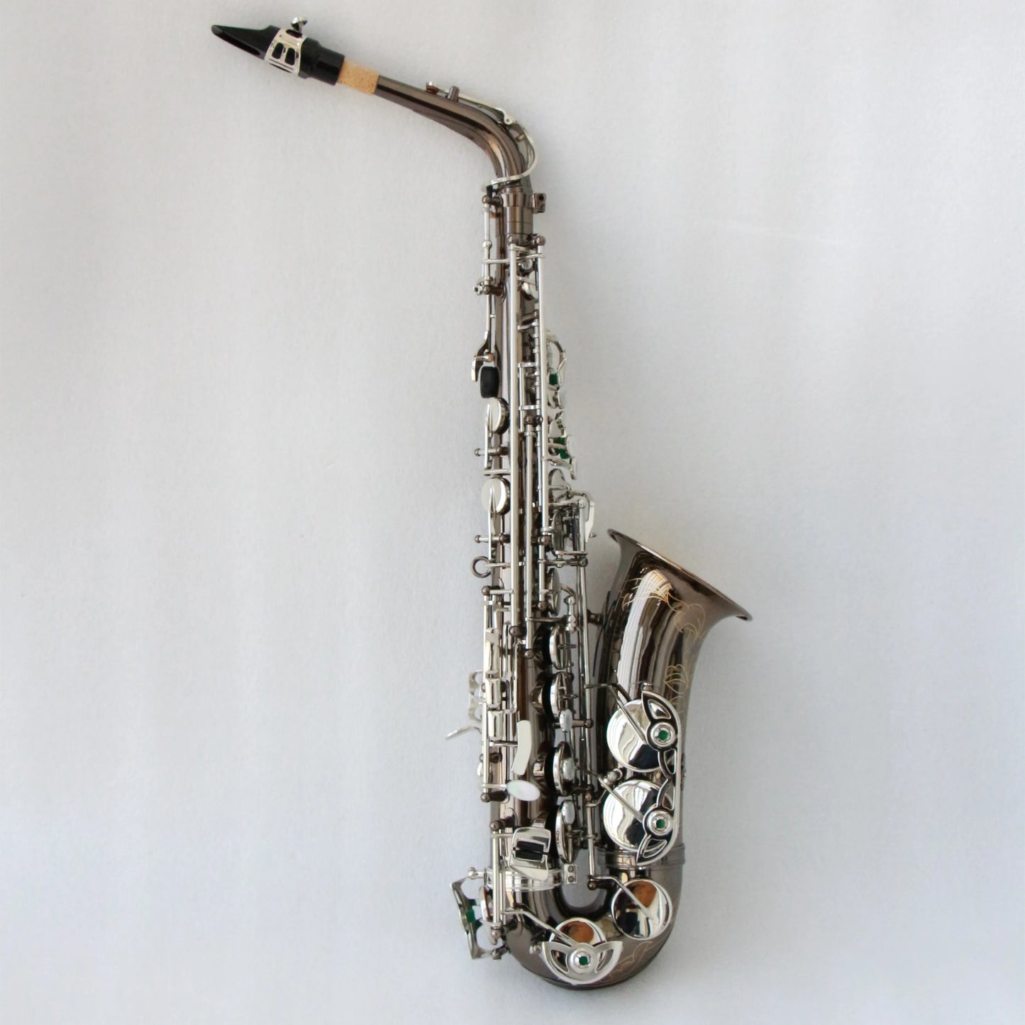 Nice price alto saxophone professional saxophone alto Black nickel plated saxophone high quality