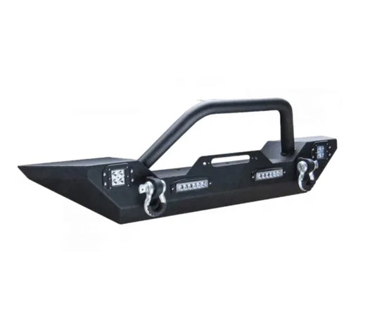 Off-road modification accessories car bodykit bumper metal front rear bumpers for Jeep wrangler JK/JL