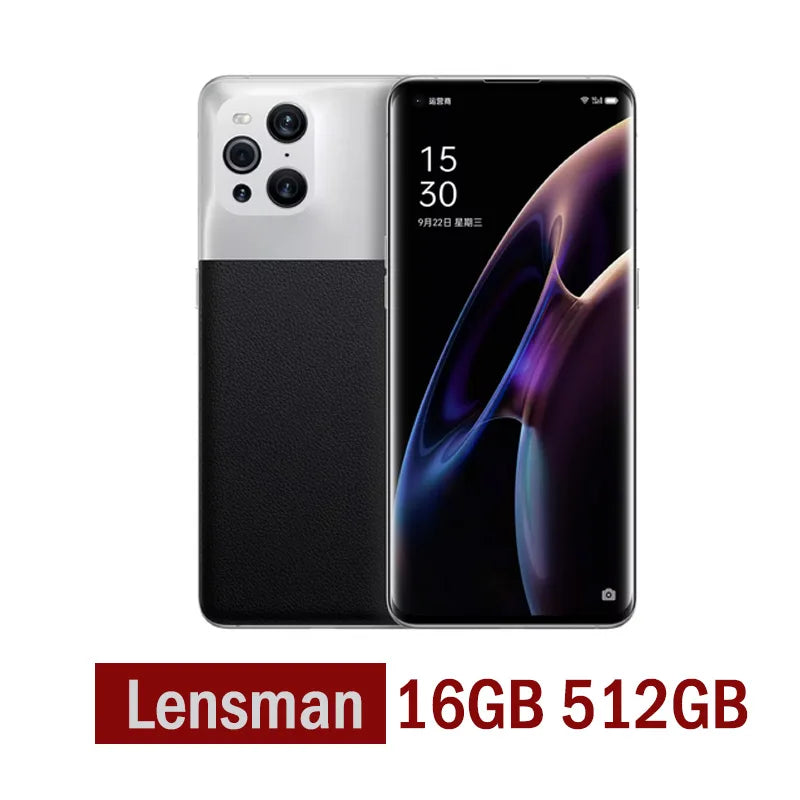 Original OPPO Find X3 Pro Lensman Photograper Edition SmartPhone Snapdragon 888 16GBram 512GBrom 5G 65W Super VOOC2 Google Play