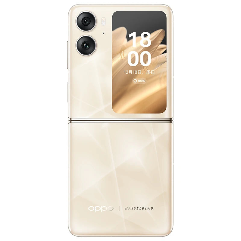 Original Oppo Find N2 Flip Mobile Phone Dimensity 9000+ Octa Core 6.8" Folded Screen 120HZ 50.0MP Camera 44W Charge Fingerprint