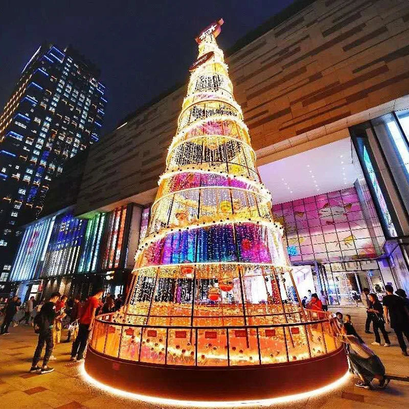 Outdoor Christmas luminous decoration mall hotel decoration