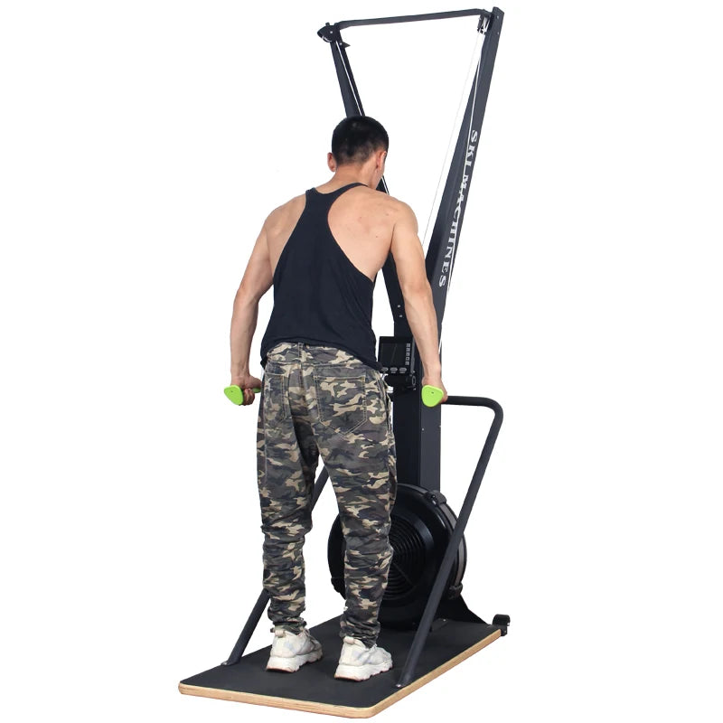 Outdoor Sports Commercial Fitness Strength Cardio Sports Equipment Gym Skiing Simulator Skiers Machine For Bodybuilding