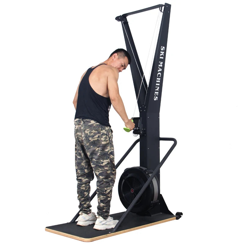 Outdoor Sports Commercial Fitness Strength Cardio Sports Equipment Gym Skiing Simulator Skiers Machine For Bodybuilding