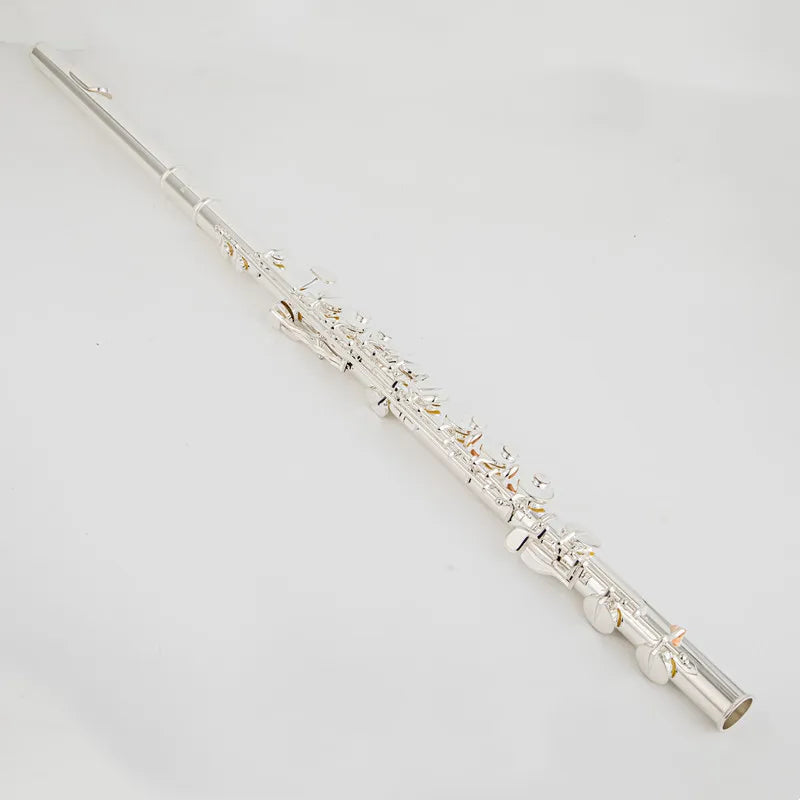 Pearl PFA-201U Alto Flute G Tune 16 Closed Hole Keys Silver Plated Professional