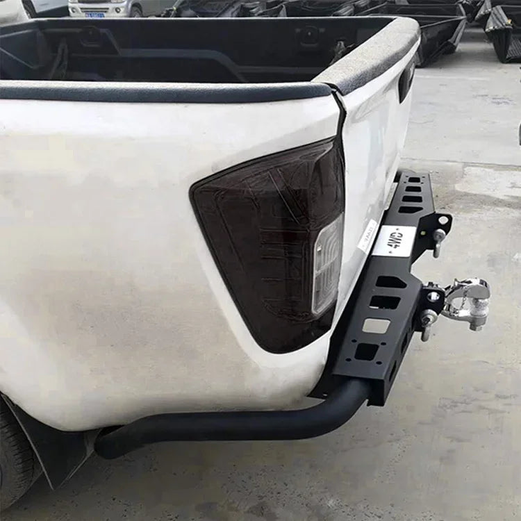 Pickup with LEd light parts rear pedal bumper assembly for Hilux REVO 2015