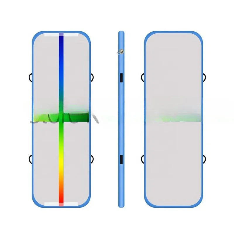 Pista gonfiabile dell'aria 8m 9m 10m pista d'aria tappetino gonfiabile per ginnastica tappetino per yoga tappetino gonfiabile