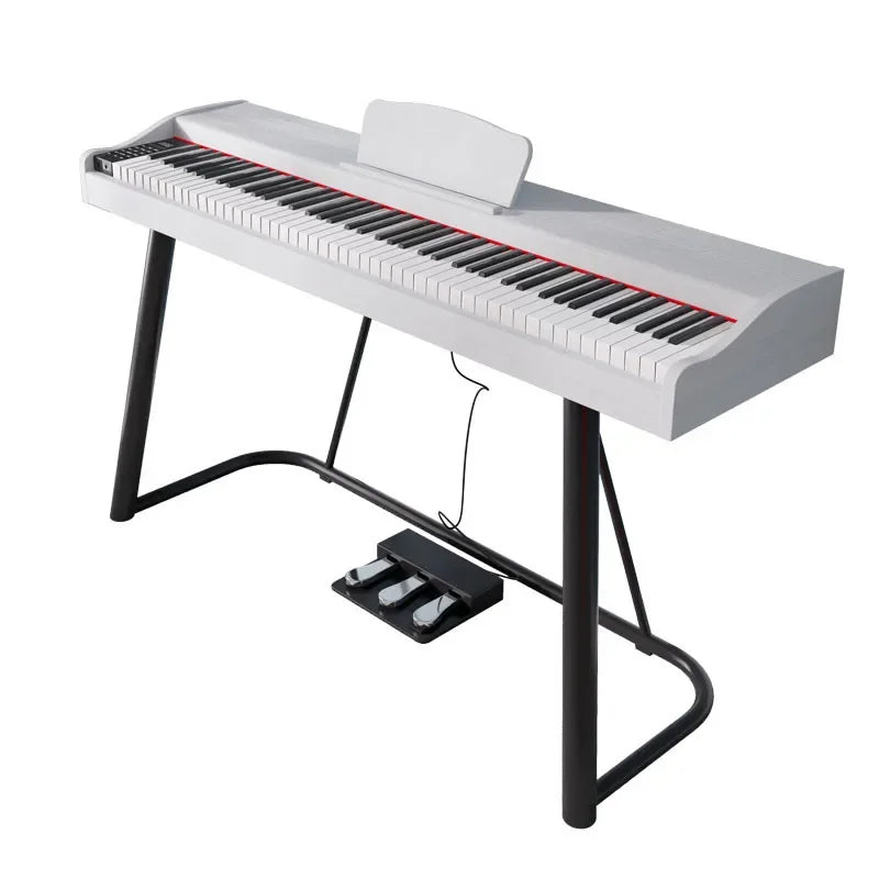 Portable Electronic Organ Piano 88 Keys Weighted Pedal Sustain Musical Keyboard Professional Teclado Piano Musical Instruments