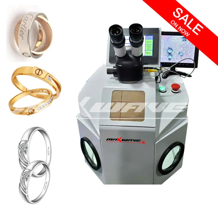 Portable Jewelry Silver Gold Laser Welders Stainless Steel Yag Spot  Welding Equipment For dental restoration