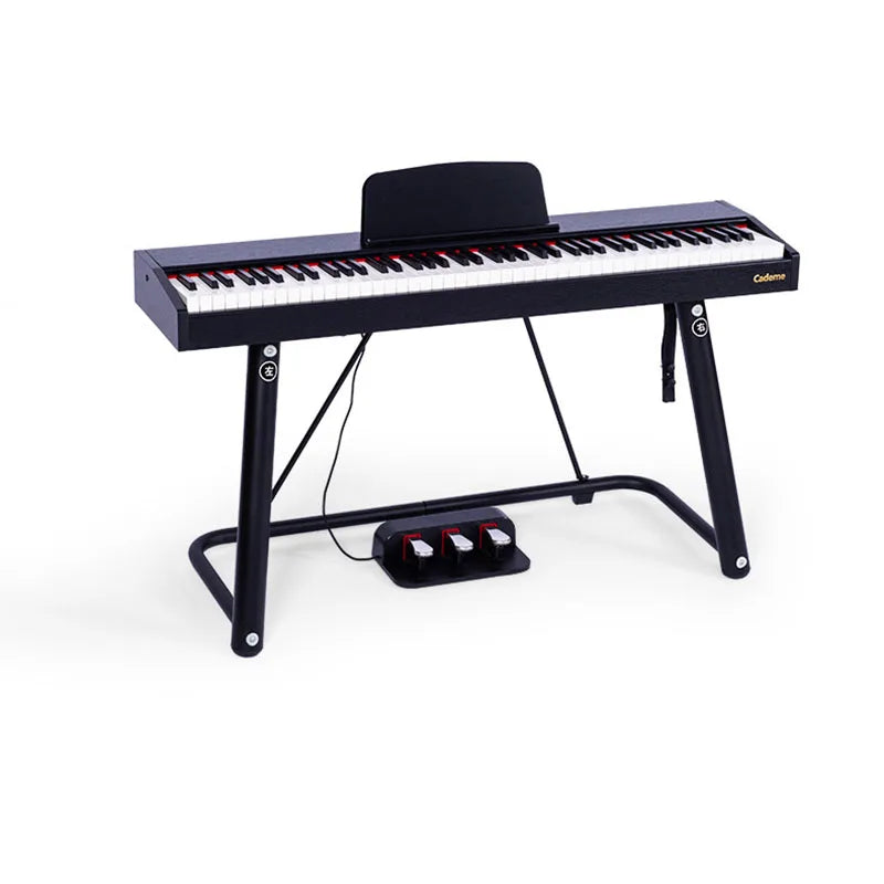 Portable Musical Pianos Kids Synthesizer Digital Piano 88 Heavy Keys Midi Controller Device Teclado Musical Electronic Organ