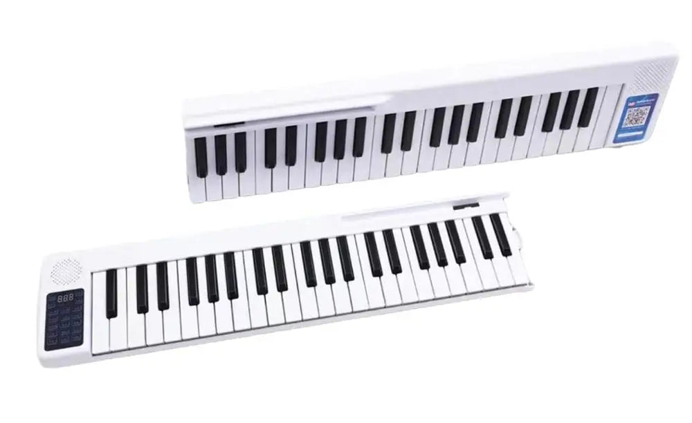 Portable hand-rolled 88-key stitching electric piano midi keyboard folding professional multi-function electronic organ for begi