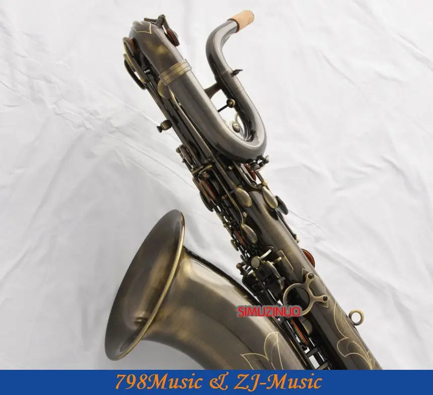 Professional Baritone Saxophone Antique Eb sax Low A Germany Mouthpiece