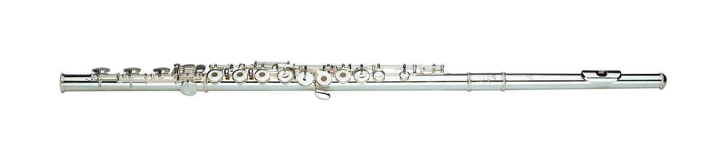 Professional Handmade Silver Plated Flute Woodwind Instrument For Advanced Player OEM