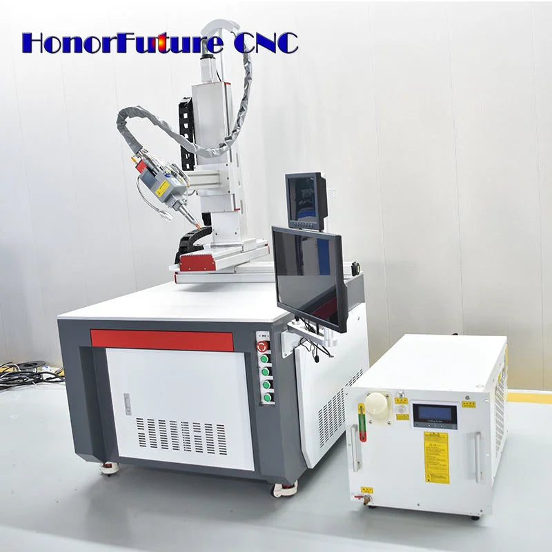 Professional Laser Welding Equipment Platform Welder For Aluminum 2000 Watt Fiber Laser Welding Machine