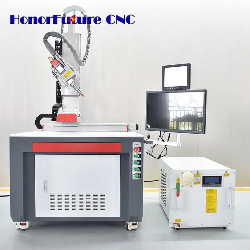 Professional Laser Welding Equipment Platform Welder For Aluminum 2000 Watt Fiber Laser Welding Machine