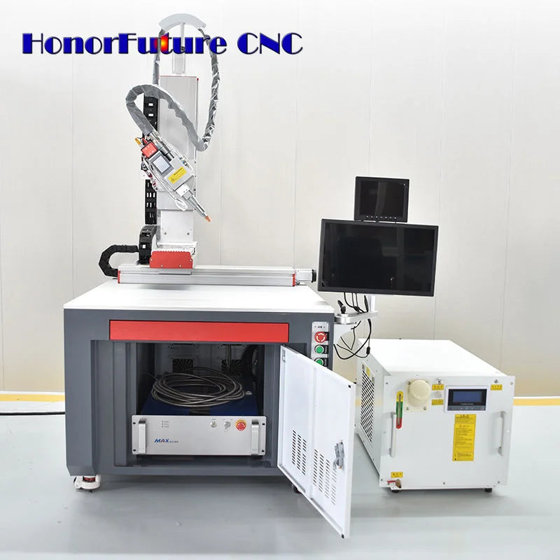 Professional Laser Welding Equipment Platform Welder For Aluminum 2000 Watt Fiber Laser Welding Machine