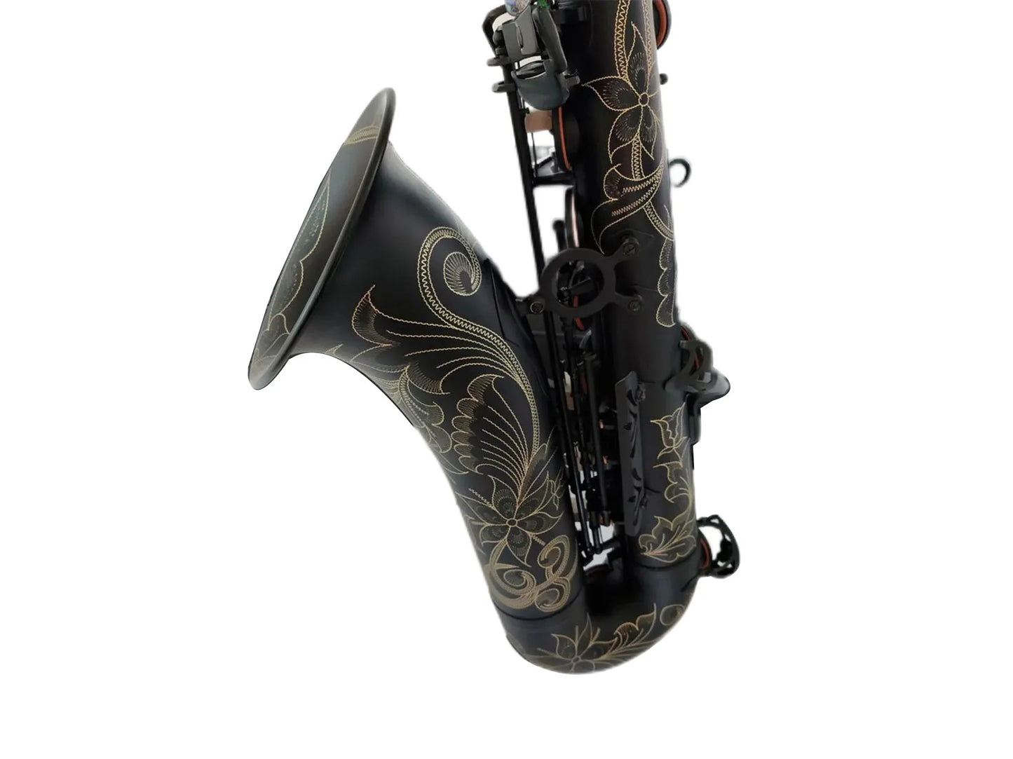 Professional New Japanese SUZUK Tenor Saxophone B flat Music Woodwide instrument Black Nickel Gold Sax Gift