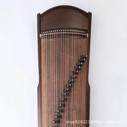 Professional Performance Grade Nanmu Guzheng Test Instrument Sandalwood Guzheng