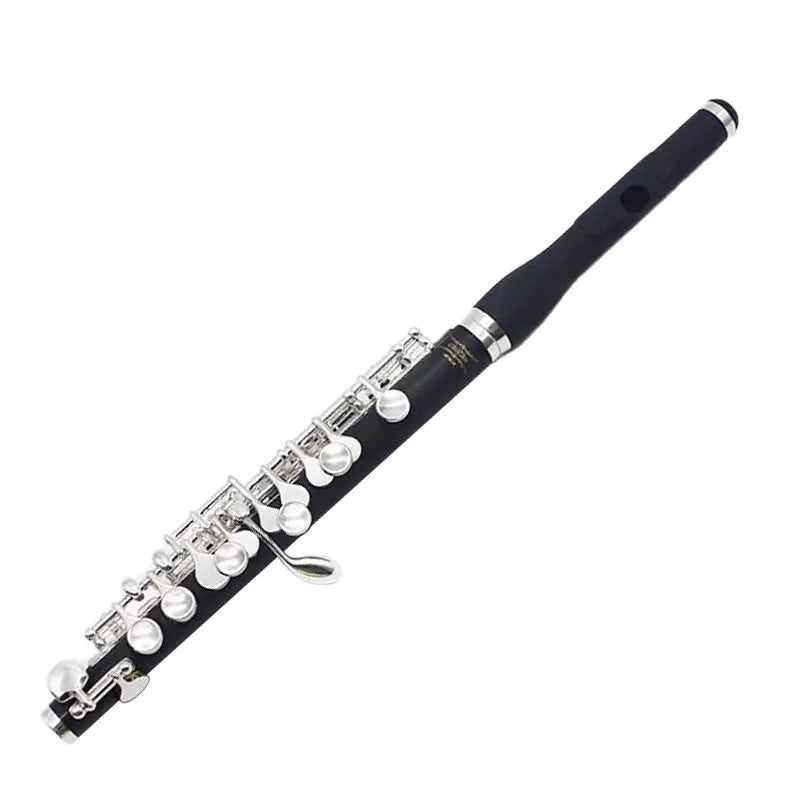 MMOOKA Professional Woodwind Instrument Standard, High-quality C-key Silver Plated Short Flute, Professional Performance Manufacturer