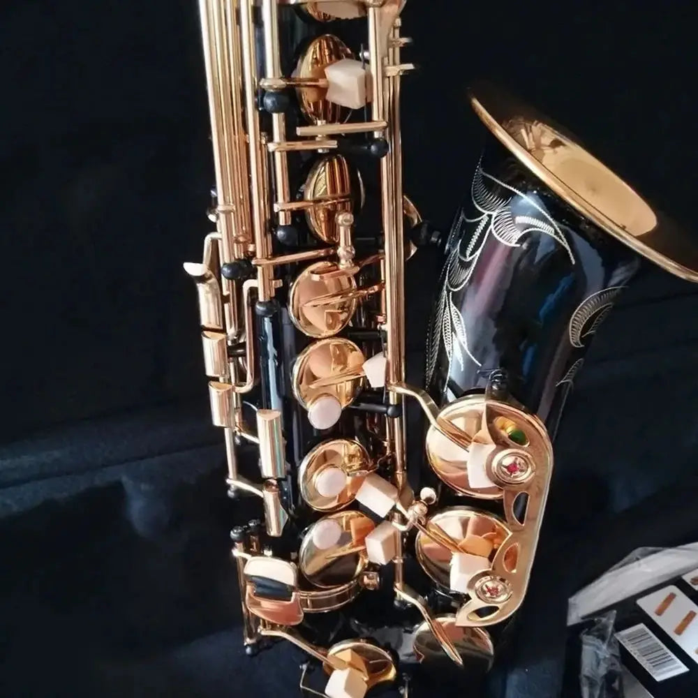 Professional alto saxophone E-flat black gold key 82Z classic model saxophone jazz instrument