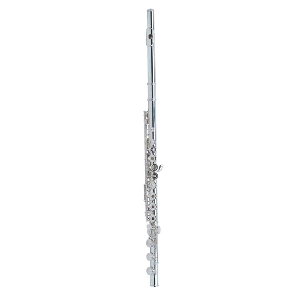 Professional grade 17 open hole Imported sterling silver body  flute