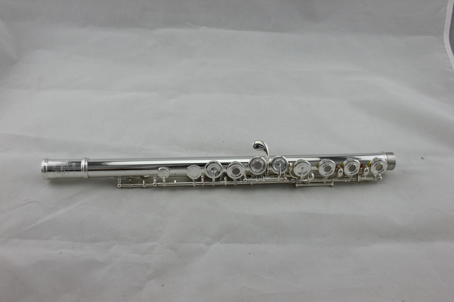 Professional grade 17 open hole Imported sterling silver body  flute