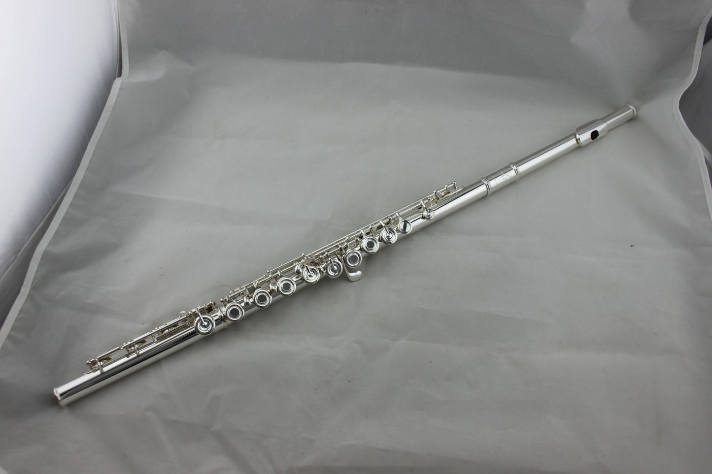 Professional grade 17 open hole Imported sterling silver body  flute