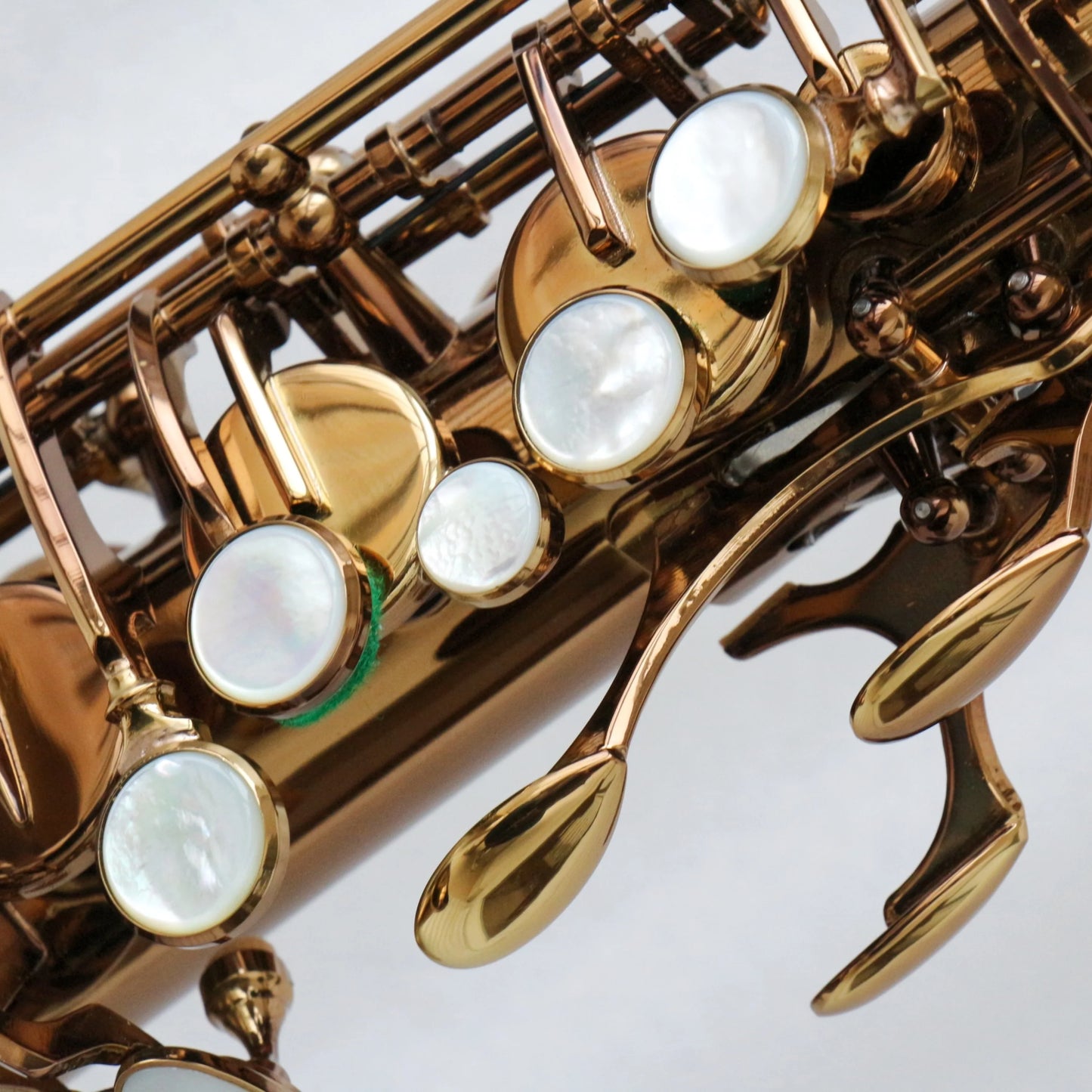 Professional saxophone alto Eb tone Brass body Coffee Gold Plated alto saxophone for performance