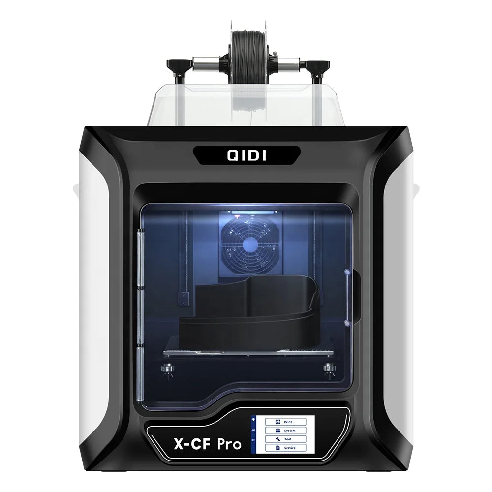 QIDI TECH X-CF Pro Industrial Grade 3D Printer, Automatic Intelligent Leveling Print Carbon Fiber&Nylon with QIDI Fast Slicer,