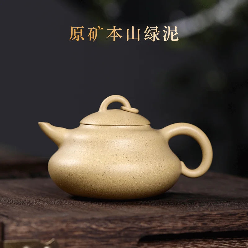 Qianxi Purple Sand Teapot Purple Sand Teapot Famous National Aid Handmade Wang Fengqin Gourd Pot Boutique Tea Set