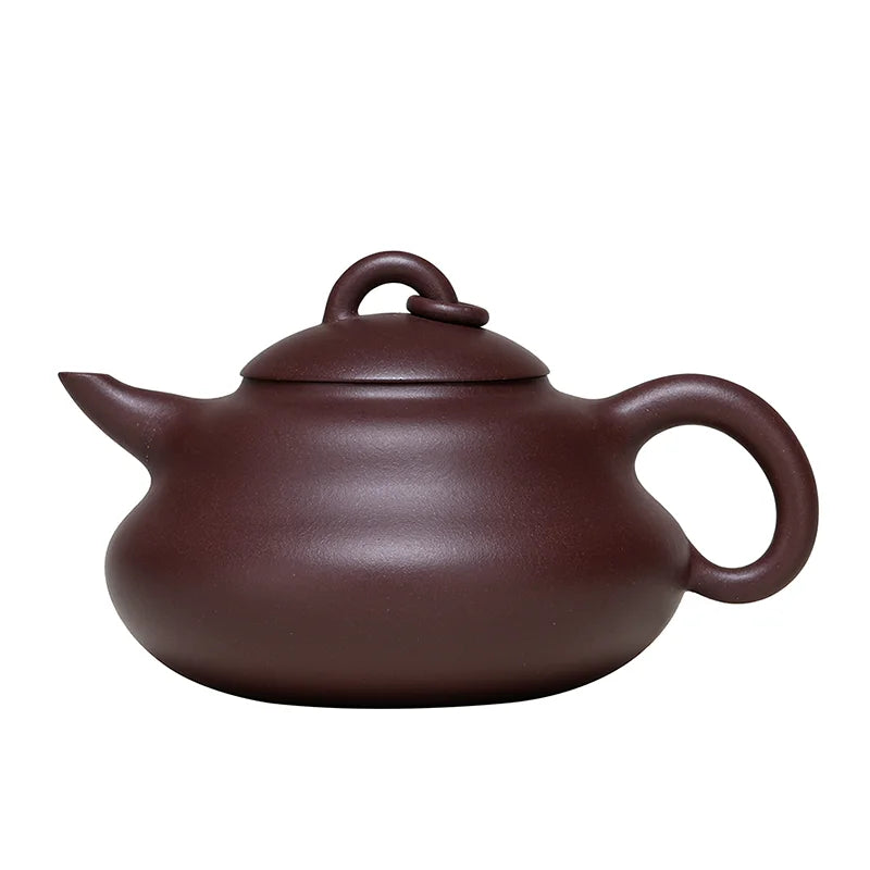 Qianxi Purple Sand Teapot Purple Sand Teapot Famous National Aid Handmade Wang Fengqin Gourd Pot Boutique Tea Set