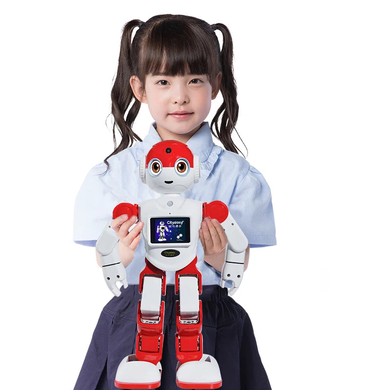 Ready to ship 2021 Intelligent programmable educational toy robots Supported App Dancing speaking Kongfu   called bobby